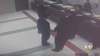 Booking Video Shows Dallas County Sergeant After Arrest