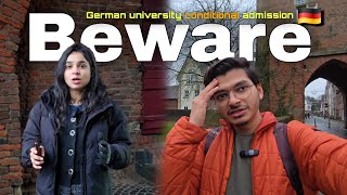 German Public University conditional acceptance | Watch this before getting admission🇩🇪