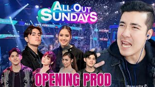 ALL OUT SUNDAYS:  OPENING PROD | June 02 2024 | AOS REACTION