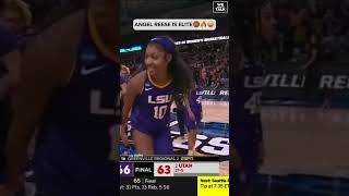 The double-double queen is going to the Elite 8👑🔥🏀 #marchmadness #lsu #womenssports