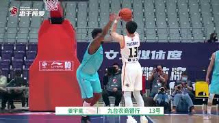 CBA Domestic Player of the Month - Jiang Yuxing | CBA月度国内最佳球员——姜宇星