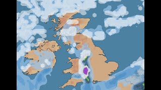 Heavy Snow for some tonight before it turns drier next week - 10th April 2021