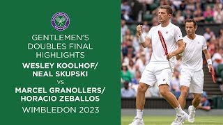 Koolhof/Skupski vs Granollers/Zeballos: Final Highlights | Wimbledon 2023
