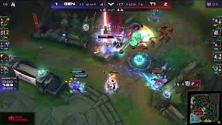 The Final team fight that got T1 their 10TH LCK CHAMPIONSHIP TITLE