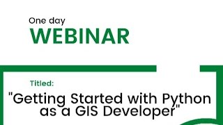 AWiGIS - Getting Started with Python as a GIS Developer