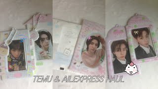 TEMU \u0026 AILEXPRESS HAUL - 각종 포장용품과 홀더, 콜북만 잔뜩 구매한 깡 • 테무깡 • 테무하울 • 알리깡 • 알리하울 • 택배깡 • 보넥도 • 원도어 브이로그