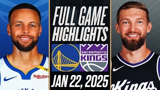 WARRIORS vs KINGS FULL GAME HIGHLIGHTS | January 21, 2025 | NBA Full Game Highlights Today 2K25