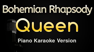Bohemian Rhapsody - Queen (Piano Karaoke Songs With Lyrics - Original Key)