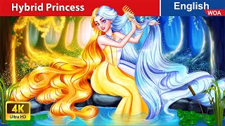 The Hybrid golden and Silver Princess 👸 Princess Cartoons🌛 Fairy Tales  @WOAFair