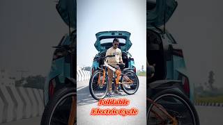 Foldable electric cycle from Voltebyk #new #viralvideo #shorts in #india #ev #cycle