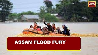 PM Modi Calls CM Himanta Biswa Sarma To Enquire About Assam Floods; Assures Centre's Help