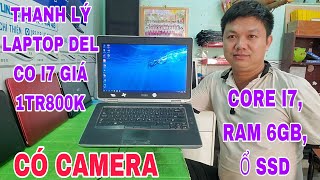 THANH LÝ LAPTOP DELL I7 GIÁ 1TR800K | RAM6GB Ổ SSD | MÁY ĐẸP XÀI VĂN PHÒNG HỌC TẬP | LAPTOP GIÁ RẺ