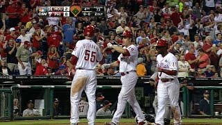 HOU@PIT: Utley pega un cuadrangular de tres rayas