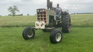 BIG IRON ONLINE AUCTION 6-26-2024 =KD9374= Oliver 1855 Diesel 2WD Tractor