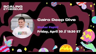 'Cairo Deep Dive' - Shahar Papini