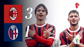 Liberali Comotto Scotti: it's a win! | Milan 3-1 Bologna | Highlights Primavera