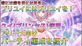 【プリコネR】プリユイ対策！　字幕解説付き　アリーナ向けパーティ編成を紹介