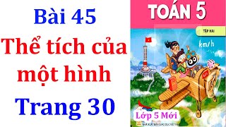 Toán lớp 5 Kết nối tri thức Bài 45