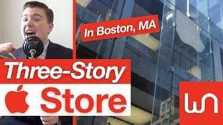 Boston's Three-Story Apple Store