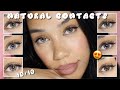 THE MOST NATURAL BROWN & GRAY LENSES FOR DARK EYES! | AMARA, ANESTHESIA, DIVA, BELLA ELITE +