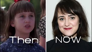 Matilda Cast | 1996-2021 Then & Now