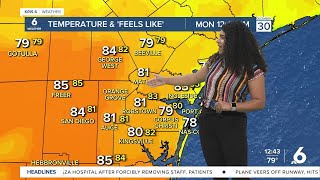 Record high temps expected by this afternoon, patchy fog overnight