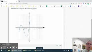 DeltaMath: Function? Domain & Range