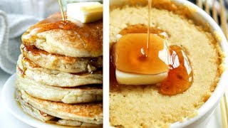Keto Pancakes in 1 Minute | EASY LOW CARB Almond Flour Keto Pancake Recipe!