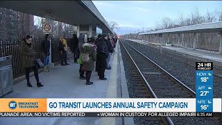 GO Transit launches annual safety campaign