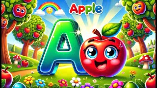 Alphabet ABC Songs | A for Apple 🍎 | Fun Phonics Song for Toddlers | Learn with Kids Songs