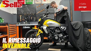 Tutorial: il rimessaggio della moto in inverno. Consigli e controlli da fare