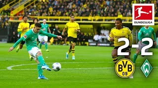 Reus and Götze Goals not Enough for BVB Win I Borussia Dortmund vs. Werder Bremen I All Goals