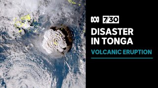 Assessing the extent of damage to Tonga after volcanic eruption has so far been difficult | 7.30