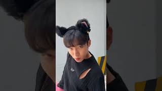 고양이로 변해버린 큐영 #BaddieChallenge #제작비지원