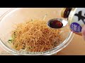 簡単激うま！ラーメンサラダの作り方【ちょい足しおつまみレシピ】 noodle salad