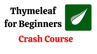 Java Thymeleaf Template Tutorial | Crash Course