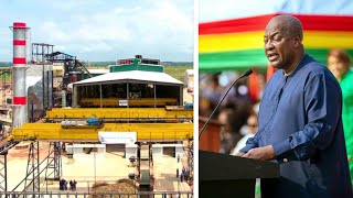 President Mahama assured - komenda sugar factory to become the biggest sugar producer in Ghana