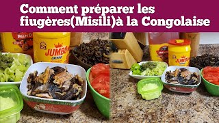 Comment préparer les fiugères(Misili)à la Congolaise Un avant-goût du Congo -comment faire du Misili