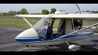 Quad City Challenger II Long Wing - First Flight