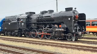 Hungarian State Railways No. 424 247 in action at Tapolca on Saturday 13th August 2022.