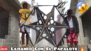 Volando El Papalote 🔥 Lajiando con La Chichigua Mas Grande 😱Haciendo Guiso🔥 Papalote O Cometa 🪁