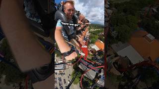 Diving 200 Feet on SheiKra at Busch Gardens Tampa Bay 🎢