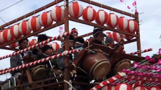 2014_02_11伊豆市 熊野神社祭典(5／9)[熊坂しゃぎり 神輿渡御・稚児行列と山車].wmv