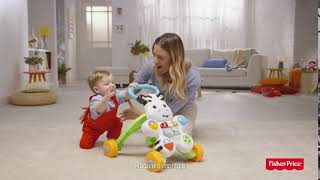 Fisher- Price Andador Cebra parlanchina primeros pasos