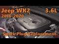 Jeep Grand Cherokee Spark Plug Replacement | 2018 WK2 3.6L