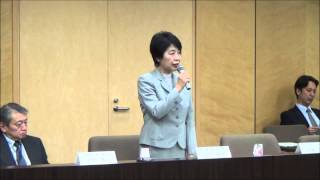 【2014.4.3】地域の元気創造有識者会議第6回 上川陽子総務副大臣