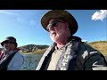 finding a feed of redfin at lake hume