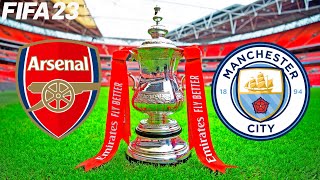 FIFA 23 | Arsenal vs Manchester City - Emirates FA Cup Final - PS5 Gameplay