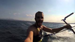 Kiteboard @ Lefkadi Kite park Greece