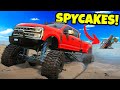 I Had to Rescue Spycakes MASSIVE TRUCK in Snowrunner Mods Multiplayer!